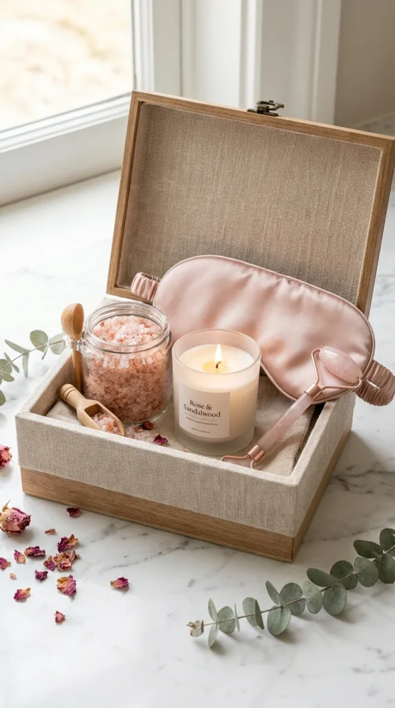 luxury spa client gift set