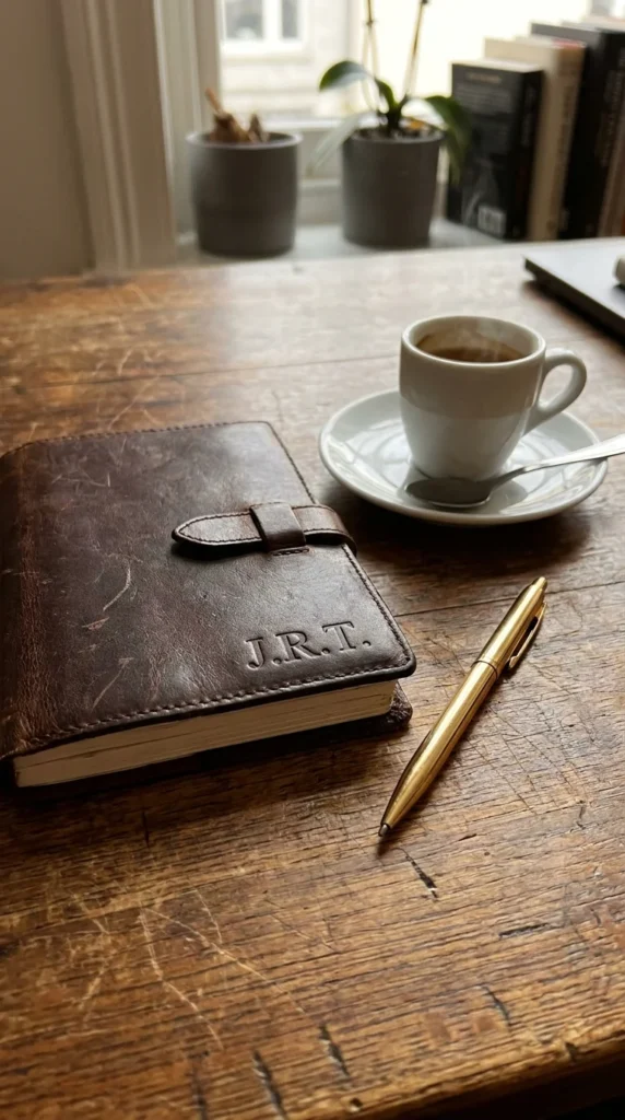 personalized client gift notebook