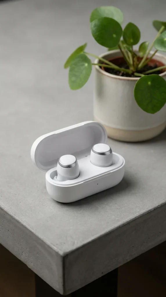 tech gift wireless earbuds client