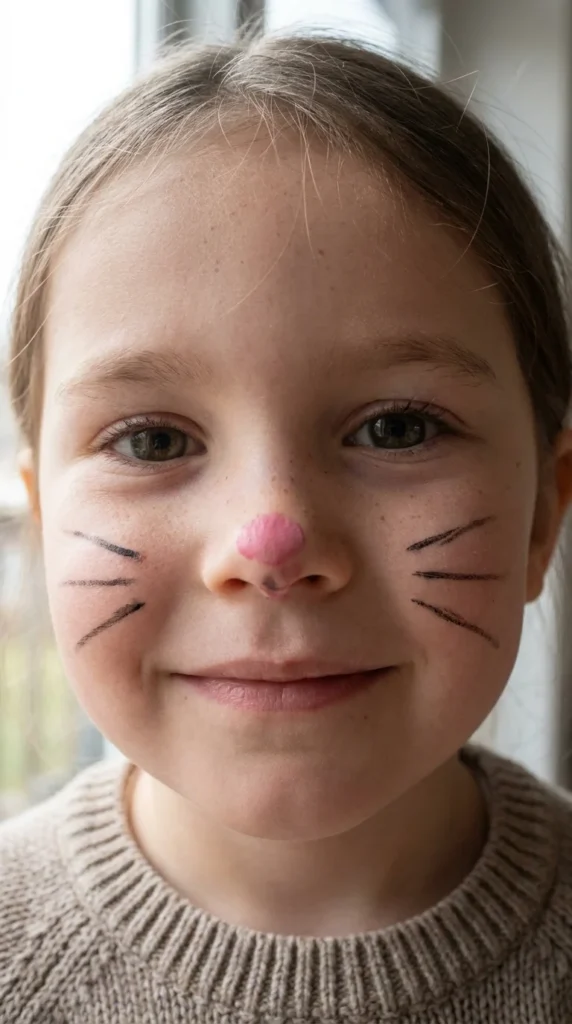 cat whiskers face paint