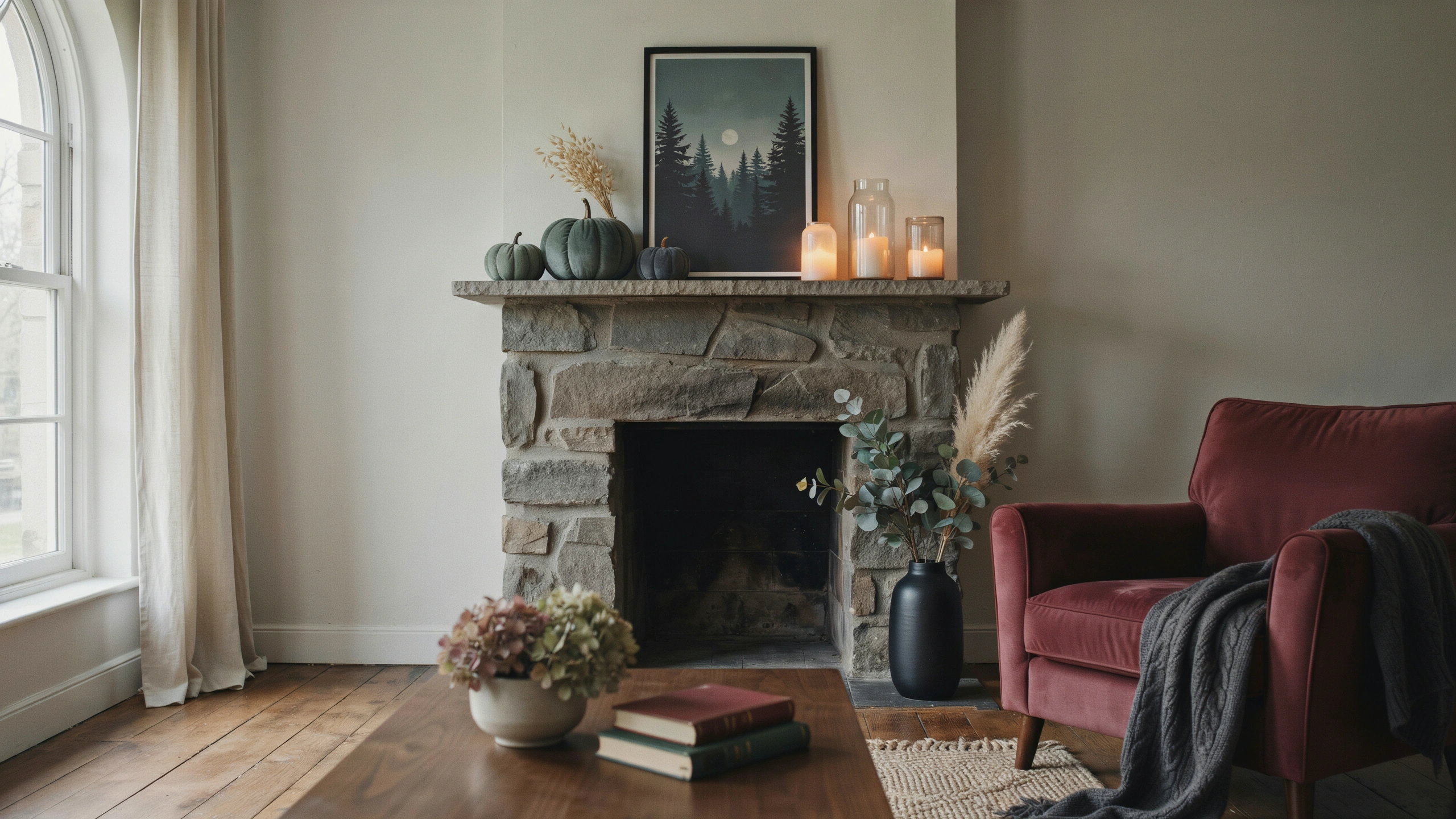 Elegant Halloween Home Decor
