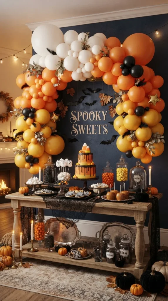 Halloween party decorations balloons