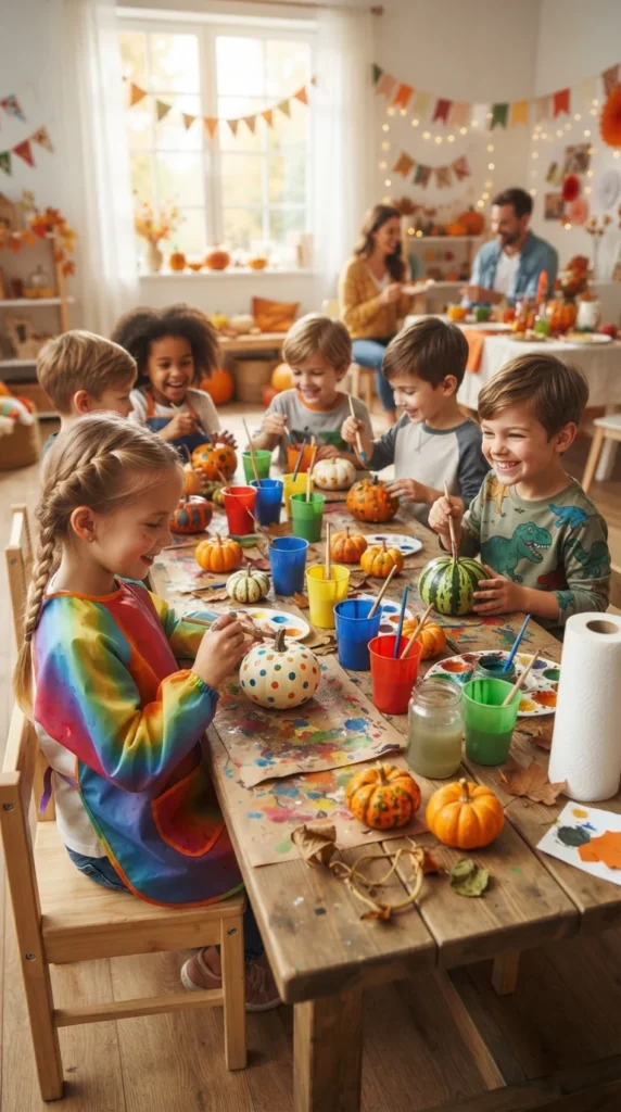 Kids Halloween party craft
