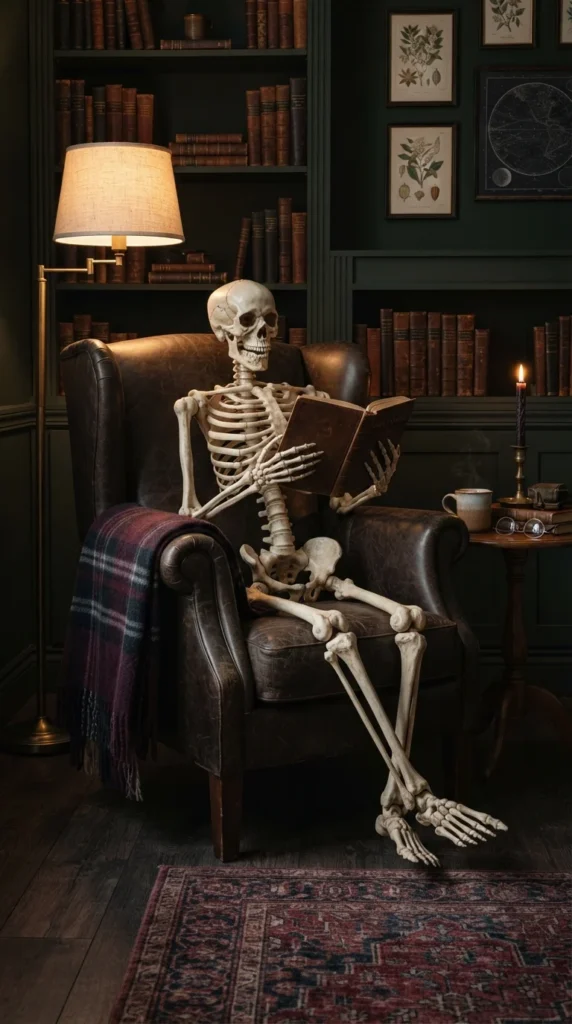 skeleton decor idea